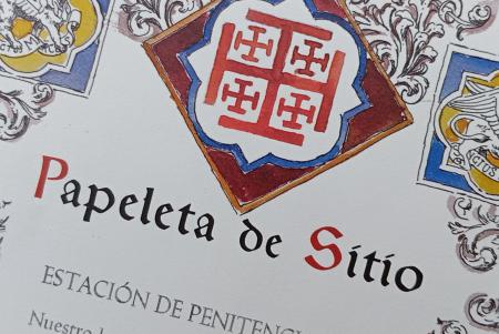 Reparto de papeletas de sitio 