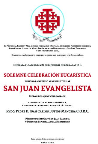Festividad de San Juan Evangelista