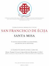  Festividad de San Francisco de Écija